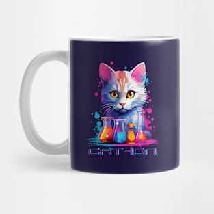 Chemist cat wpap, cation, chemistry, laboratory, kitty in lab Mug